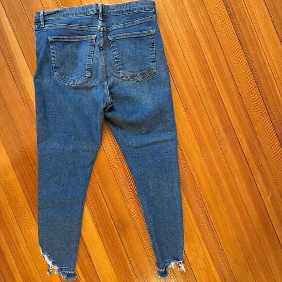 Topshop Denim Skinny Jeans W34 L30 - Picture 2 of 7